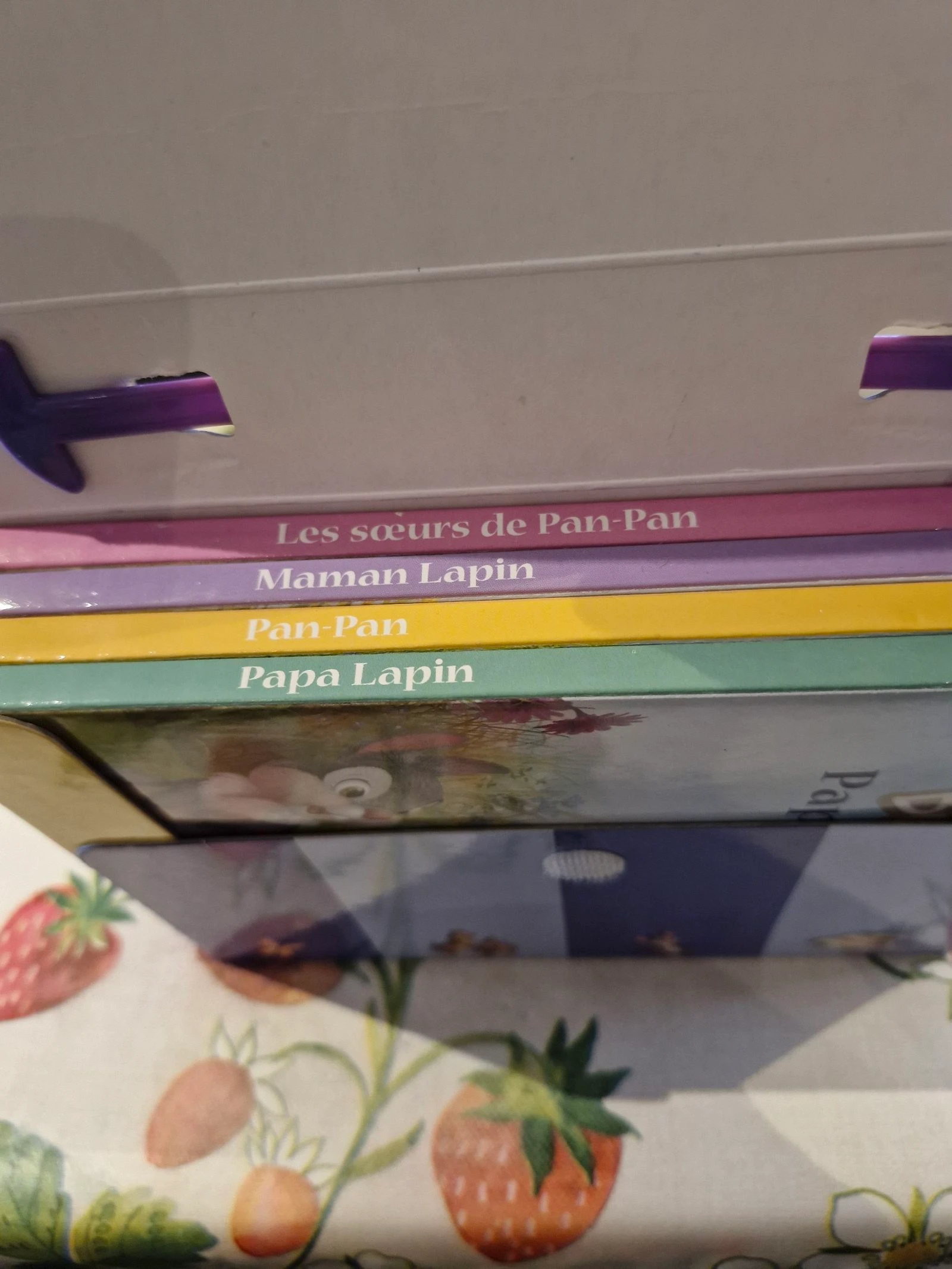 Set of 4 books with bunnies suitcase – photo 4